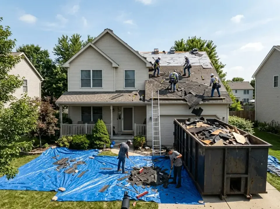 roof-replacement-debris-remova-004 — frequently asked questions, Cheapest Dumpster Rentals in Magnolia, AR